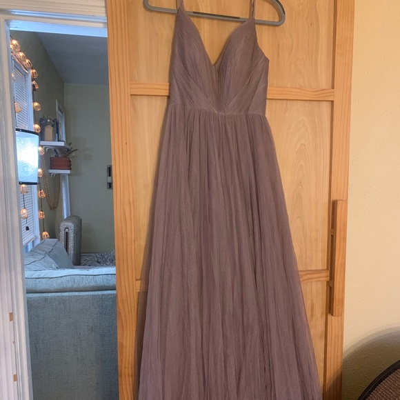 Revelry Wisteria Penelope Tulle Bridesmaid Dress - Picture 2 of 2